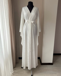 long bridal robe 
