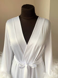 old hollywood feather robe