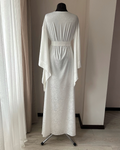 back robe for bride long